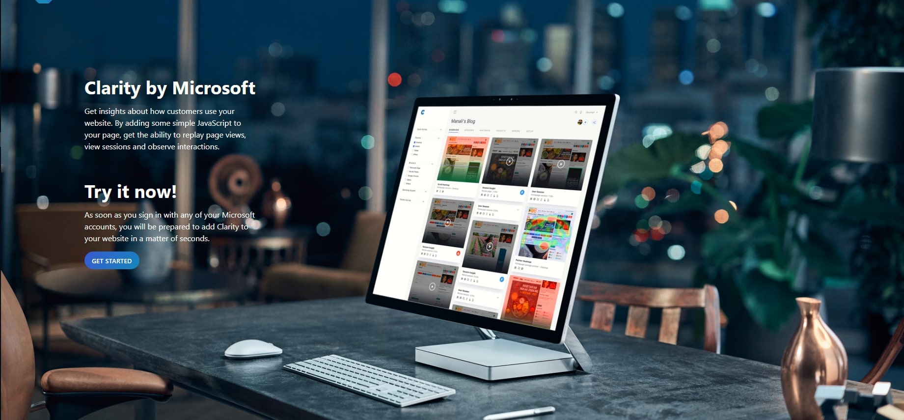 Bingが無料のユーザー行動分析ツール「Clarity」を発表